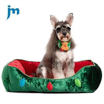 Lit pour chien de Noël